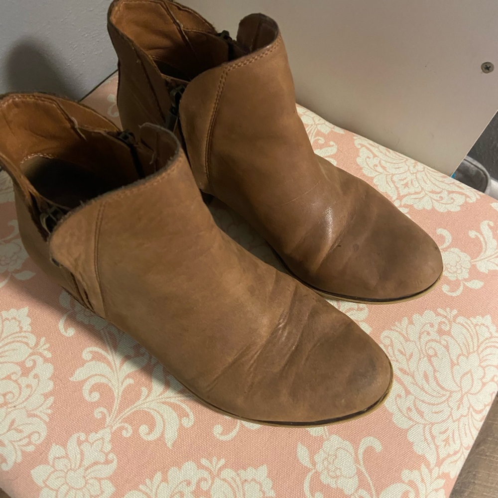 Brown lucky brand boots. Size 7